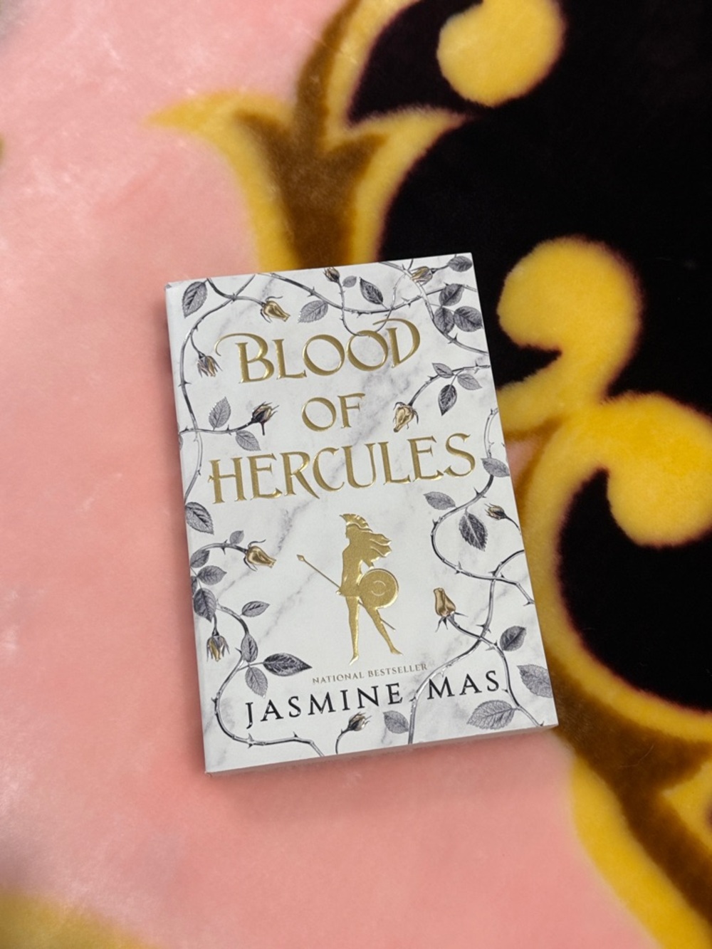 Blood of Hercules by Jasmine Mas - White & Gold Hardcover/Book